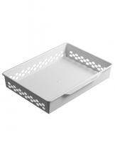 Корзина пластиковая GBP 60х10 белая